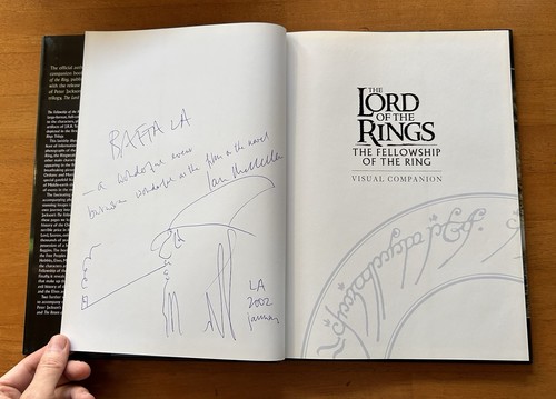 Ian mckellen signed - ian,