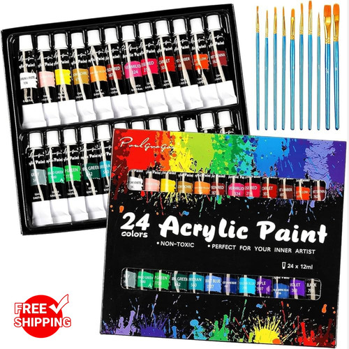 Acrylic paint set - tube, x