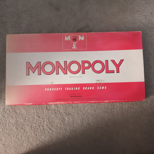 Vintage waddingtons monopoly - vintage,