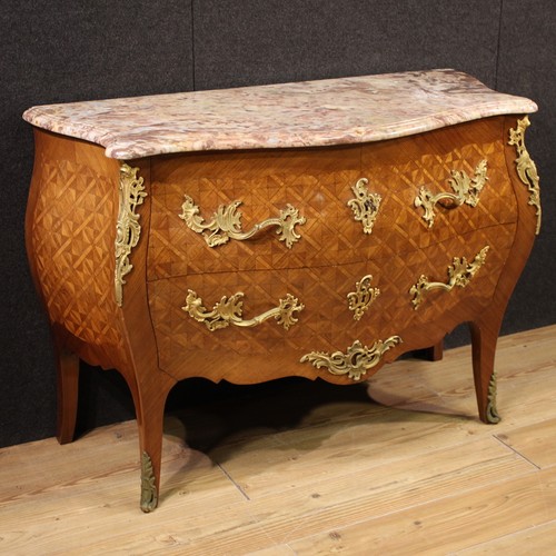 Commode furniture inlaid wood