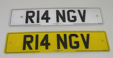 PERSONALISED NUMBER PLATE R14 NGV *RANGE*