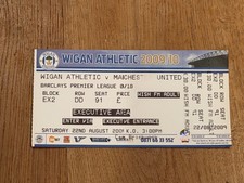 TICKET 2009/10 Wigan v