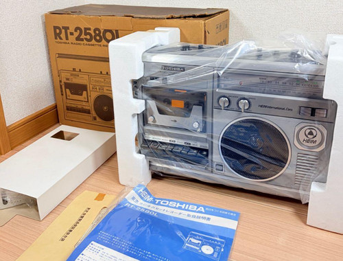 Toshiba 258ol vintage radio - toshiba,