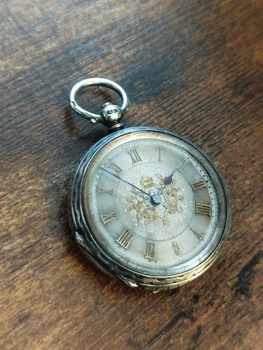 Antique solid 925 - silver, 1884