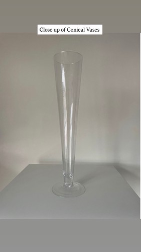 Conical vases 50cm tall 8 - vases,