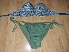 Gorgeous green grey floral FAT