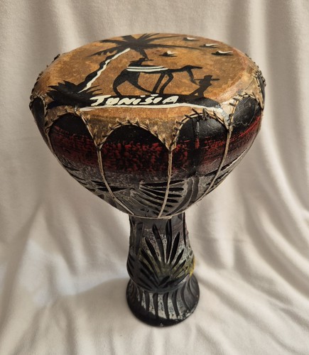 Vintage african drum tunisian - drum,