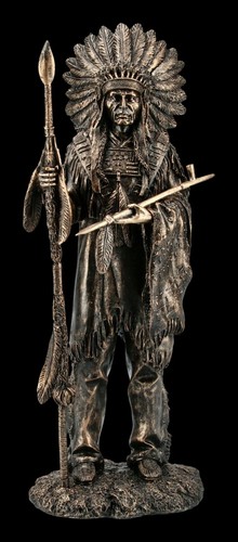 Indian tribal chief with - indian,