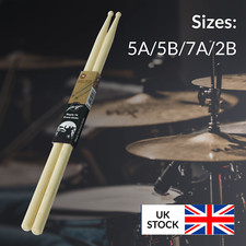 Wood Tipped Maple Drum Sticks