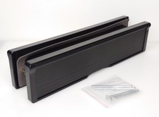 12" Inch Letter Box Plate Set UPVC Double Glazing Wooden Door