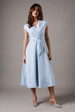 Coast Pale Blue Midi Dress
