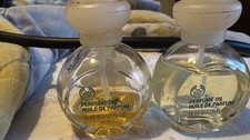 Very Rare Body Shop Oils. Ananya and Dewberry. Discontinued.