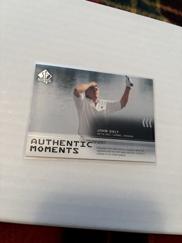 John daly upper deck authentic - john,