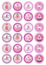 24 Ballet Ballerina Pink
