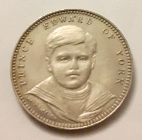 1900 rare token edward - 1900,