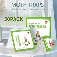 30pack sticky moth traps - sticky,