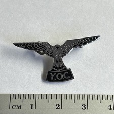 Collectible metal pin badge RSPB YOC Young Ornithologists Club logo 