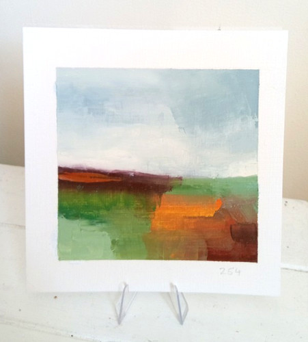 Landscape original oil - landscape,