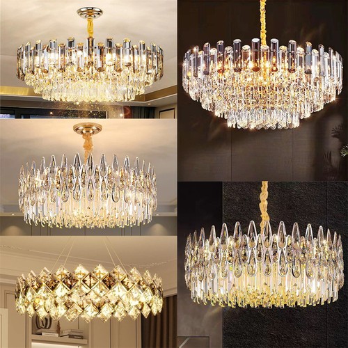 Crystal ceiling lamp modern - crystal,