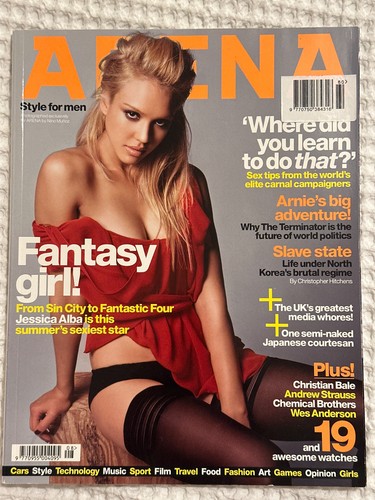 Arena magazine august 2005 - arena,