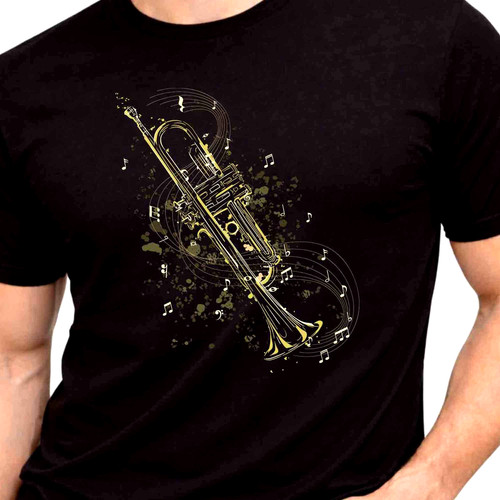 Trumpet music notes - trumpet,