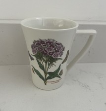 1 Portmeirion Botanic Garden Coffee Tea Cup Dianthus Sweet William Butterfly Mug