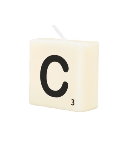 Letter candle - letter,