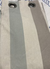 Dunelm Duck egg awning Stripe