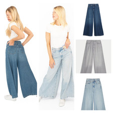 Womens M&S Palazzo Jean Wide