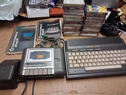 Commodore plus computer with - 4,