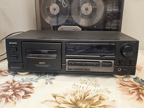 Aiwa f460k stereo cassette - aiwa,