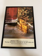 Framed Original 1987 B&H