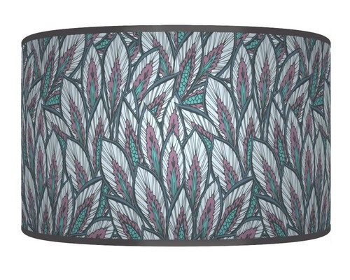 Blue lilac leaves floral - blue,