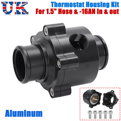 Aluminum inline thermostat - aluminum,
