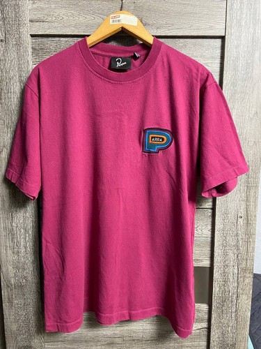 Parra magenta patch logo - by,