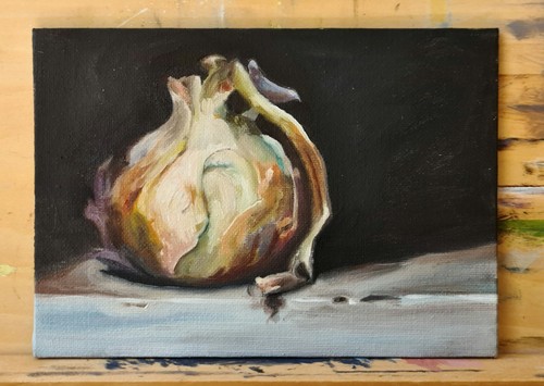 Original oil painting still - original,