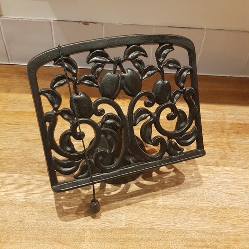 Cast iron cookbook - iron, stand