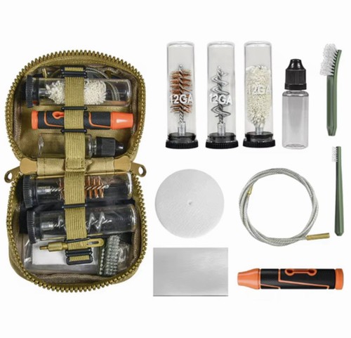 Gun cleaning kit 12g - 12g, brushes