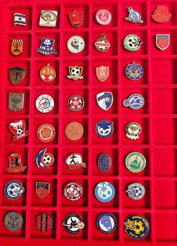 Israel football clubs enamel - israel,
