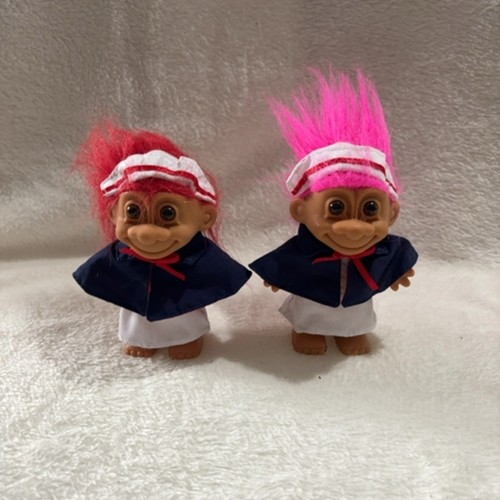 Russ troll dolls - troll, pair