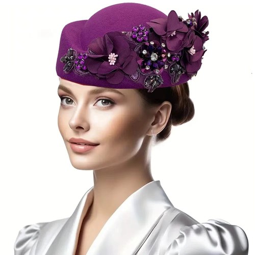 Felt stewardess hat for - felt,