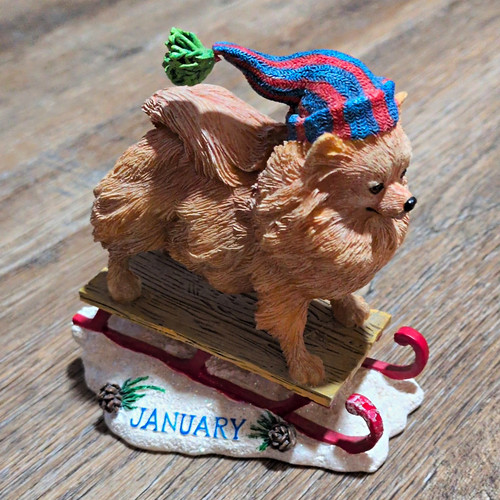 Danbury mint pomeranian - mint,
