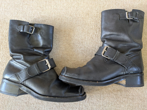 Shellys vintage boots black - boots,