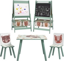 Kids Table & Chairs Set with