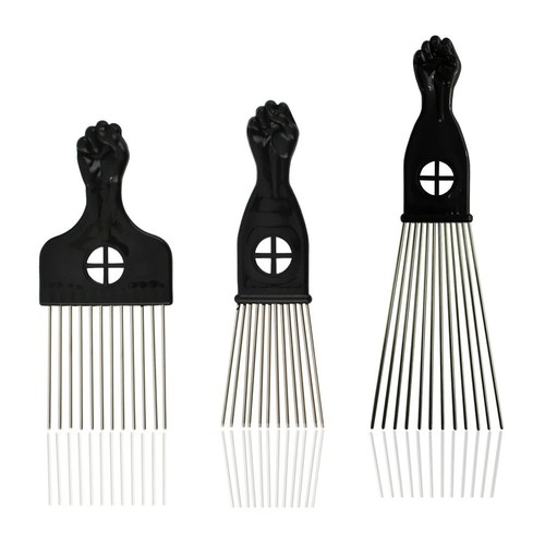 Afro hair pick comb - afro, |