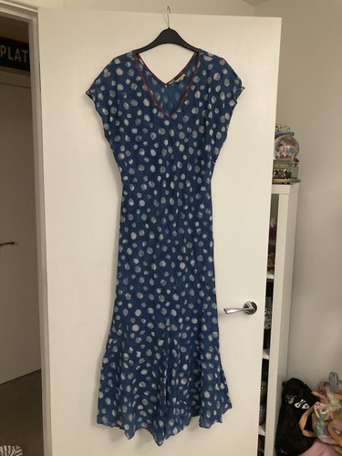 East artisan anokhi dress blue - artisan,