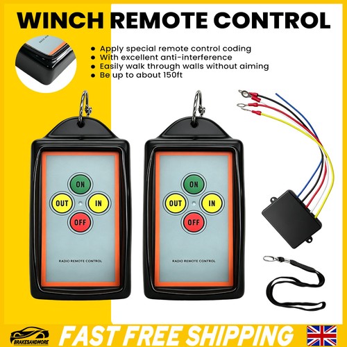 Wireless winch remote control - winch,