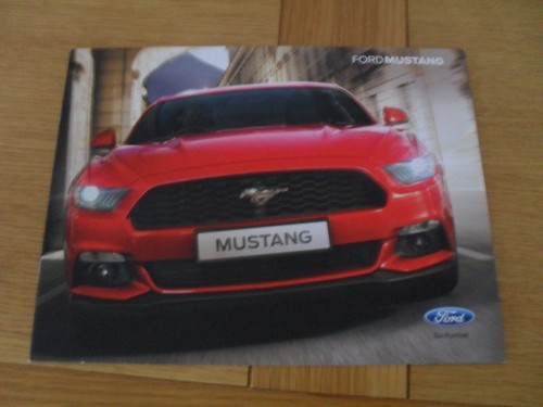 Ford mustang brochure - ford,