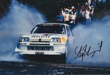 Stig Blomqvist Hand Signed