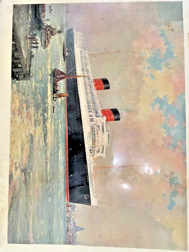 1948 cunard rms - 1948/50, "rms